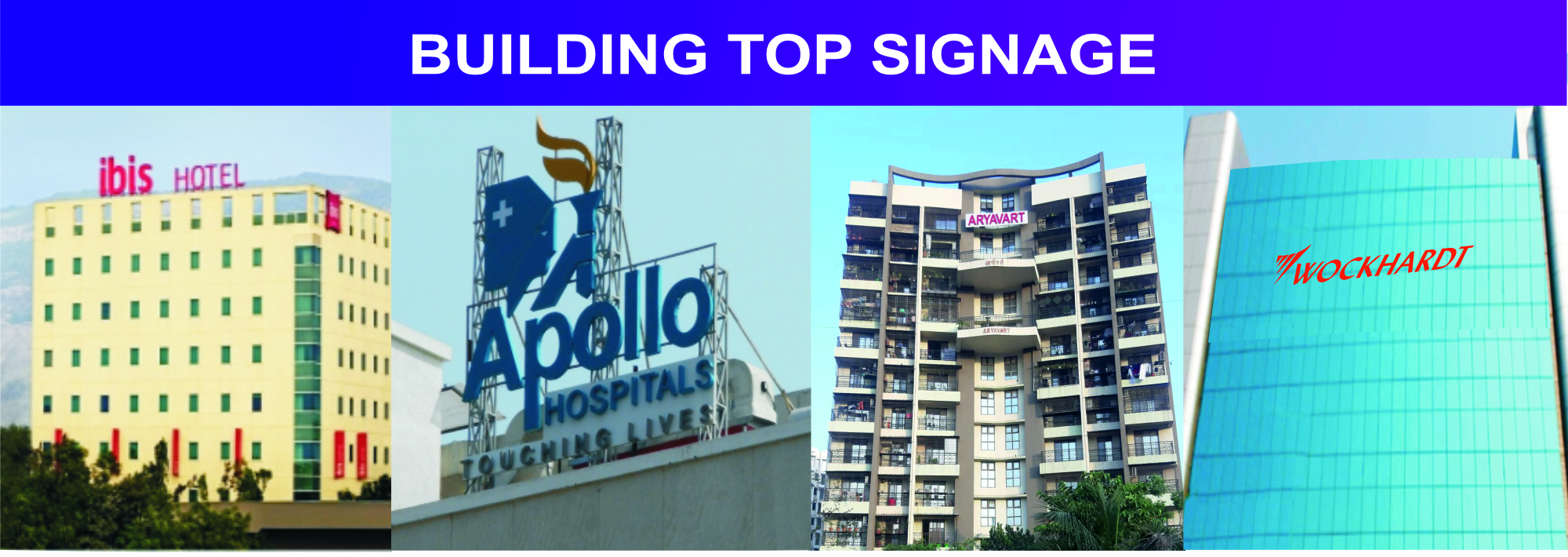 buid. top signages